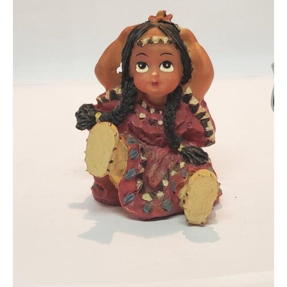 Vintage Native American Tribal Indian Girl. RARE! - Picture 6 of 6